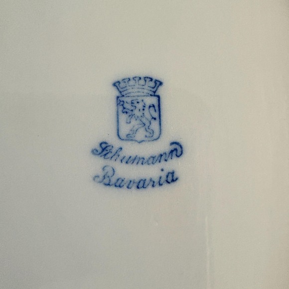 Vintage Schumann Bavaria Reticulated Porcelain Dish‎ Grapes & Nuts Oval Germany - Picture 2 of 10